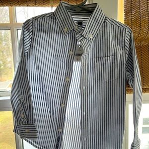 BRAND NEW Janie and Jack striped button down. Size 3